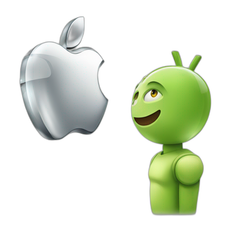 Android und Apple emoji