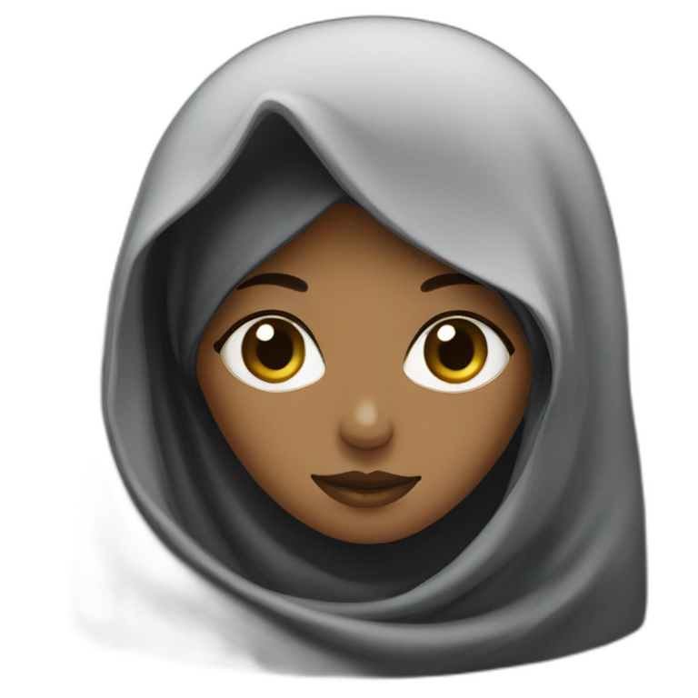 Niqabi girly emoji