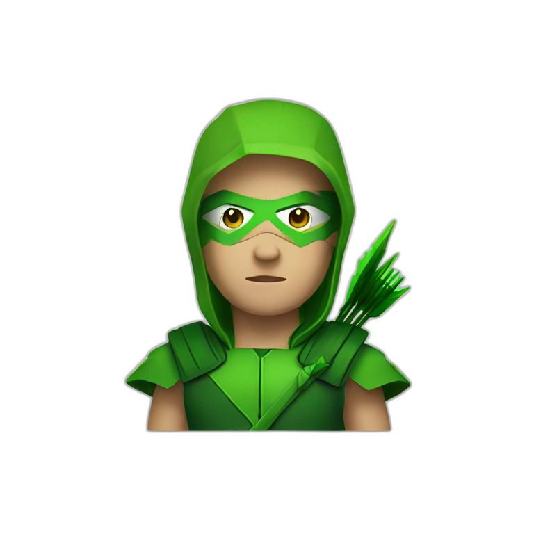 green arrow emoji