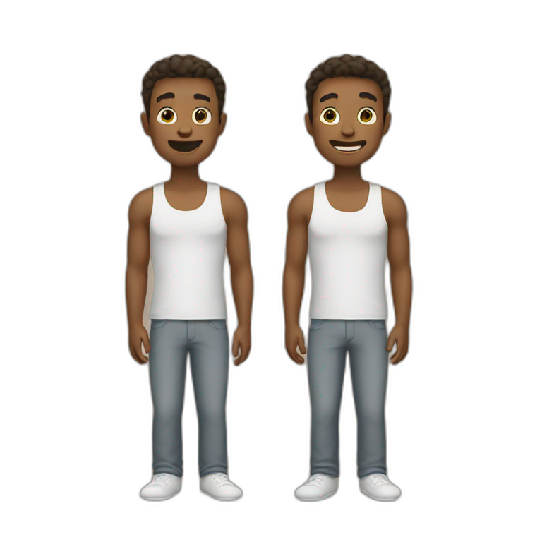 Two bros emoji emoji