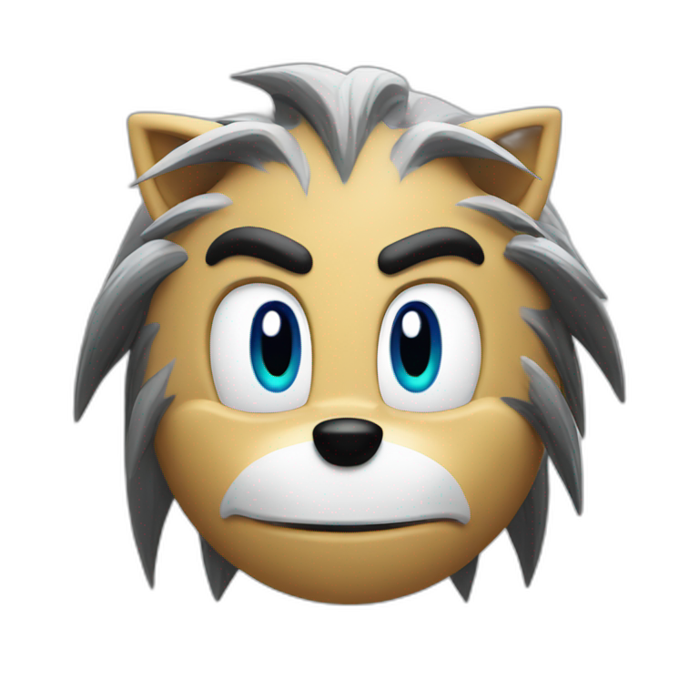 Sonic The Hedgehog from SEGA emoji