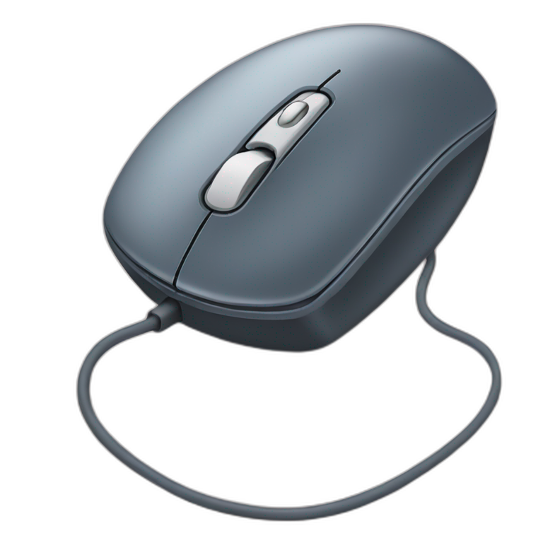 Computer mouse emoji