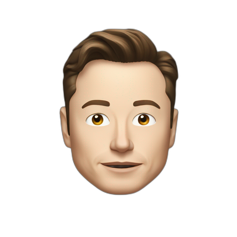 Elon musk on marse emoji