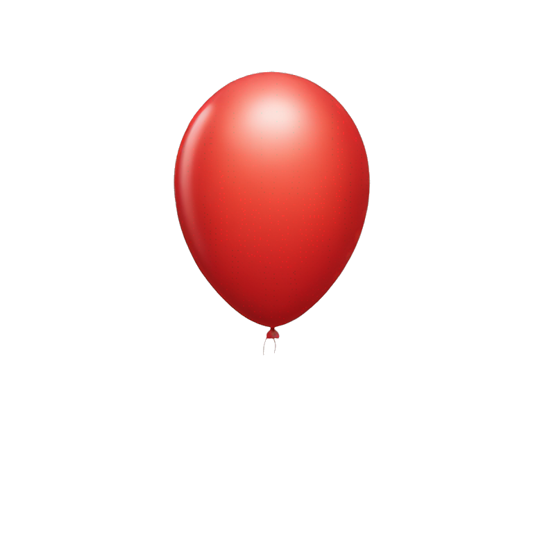 red balloon emoji