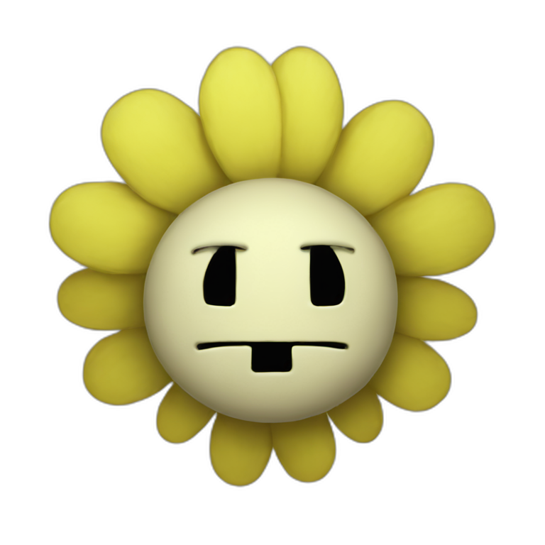 flowey undertale emoji