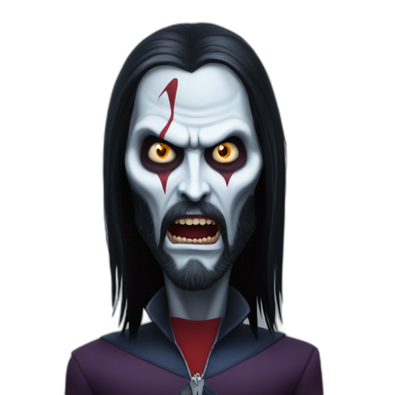 Morbius played by Jared Leto emoji