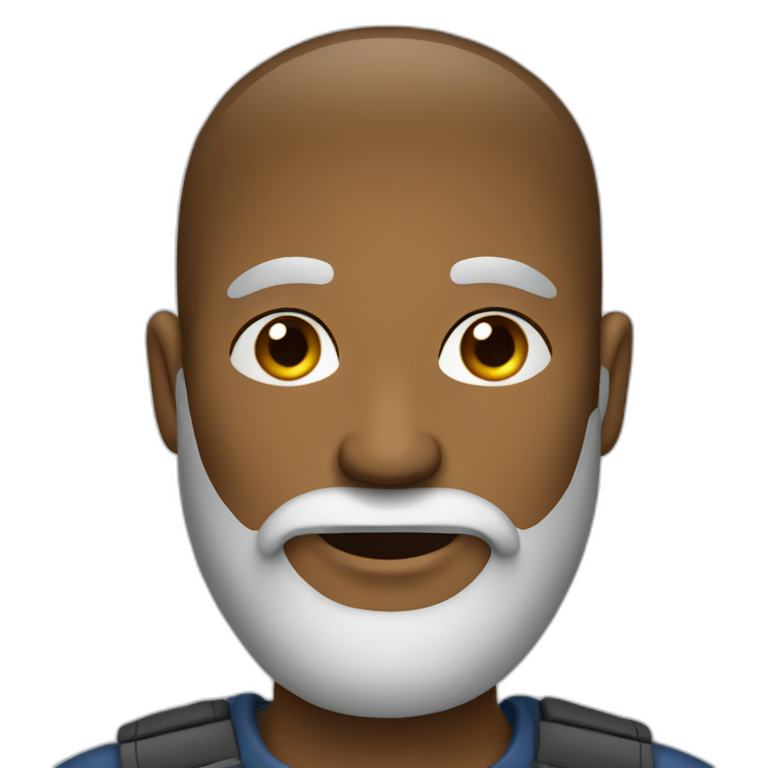 man with a beard emoji