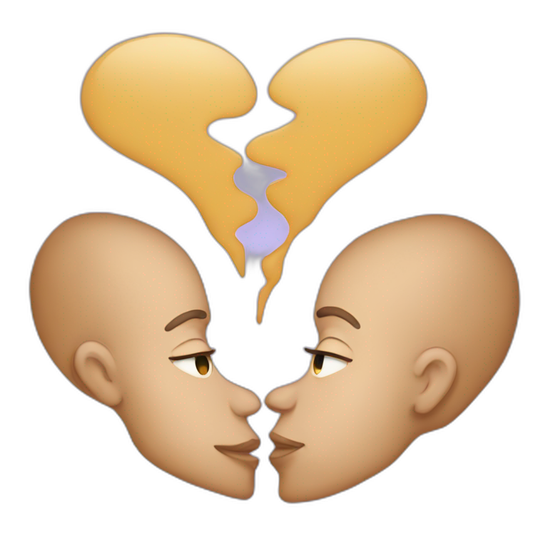 kissing emoji