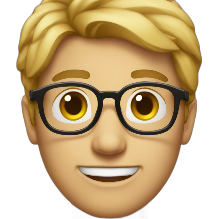 nerd nerd face emoji