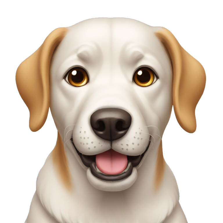 Funny dog  emoji