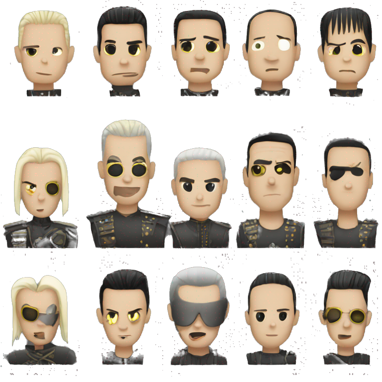 Rammstein band emoji