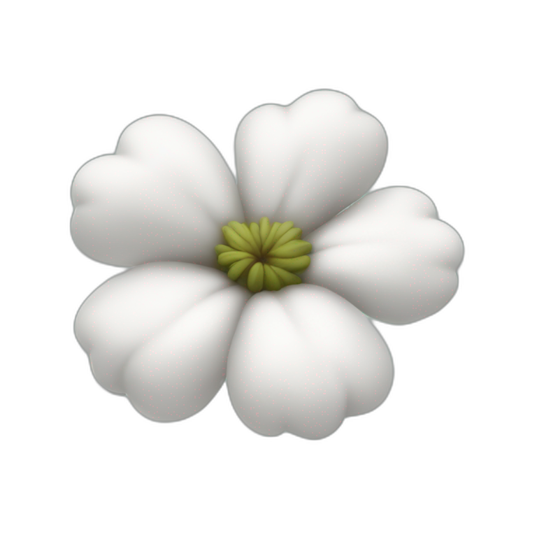 cotton flower like explosion cloud emoji