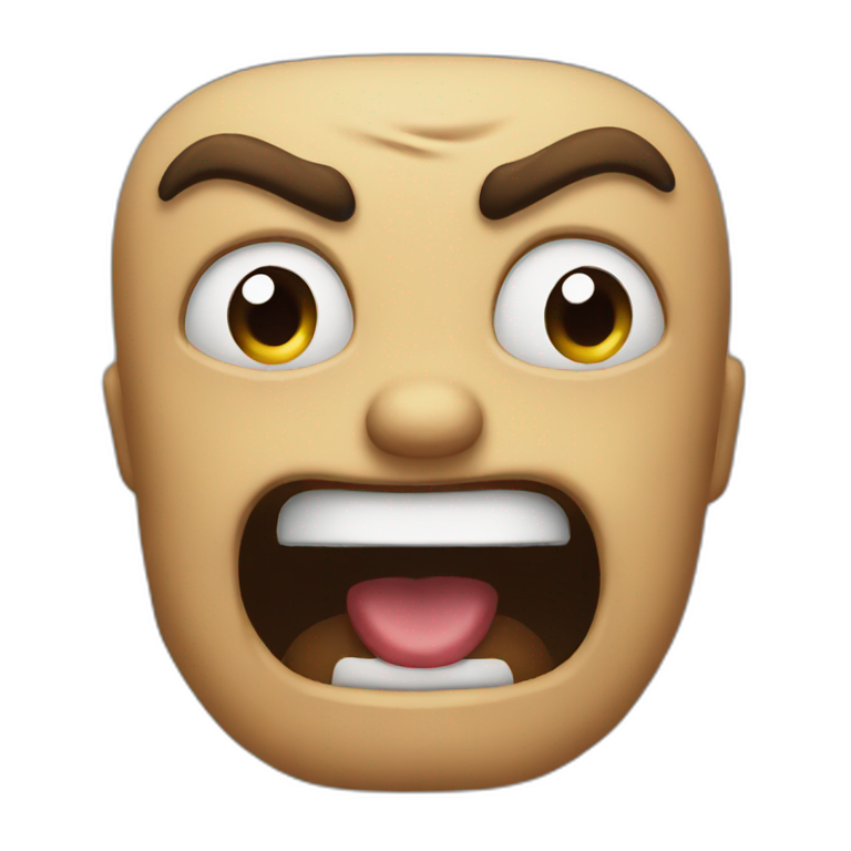 angry flip table emoji