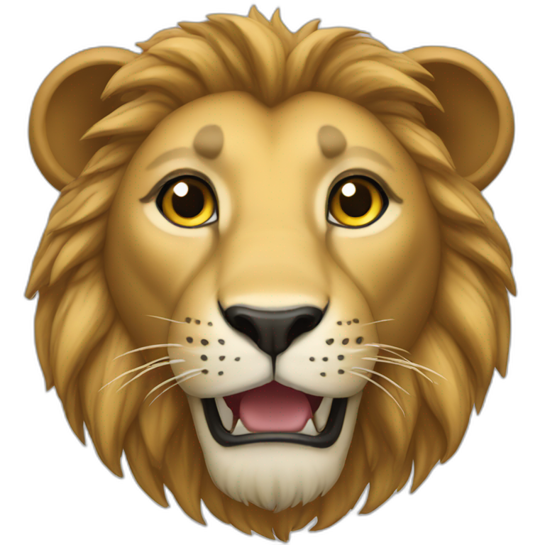 SUR UN LION emoji
