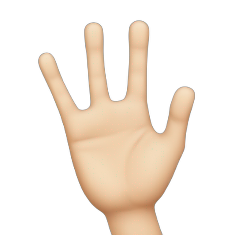 hand easy fingers emoji
