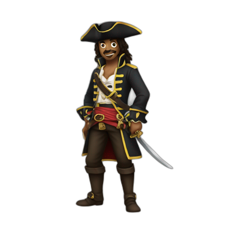 pirate fullbody emoji