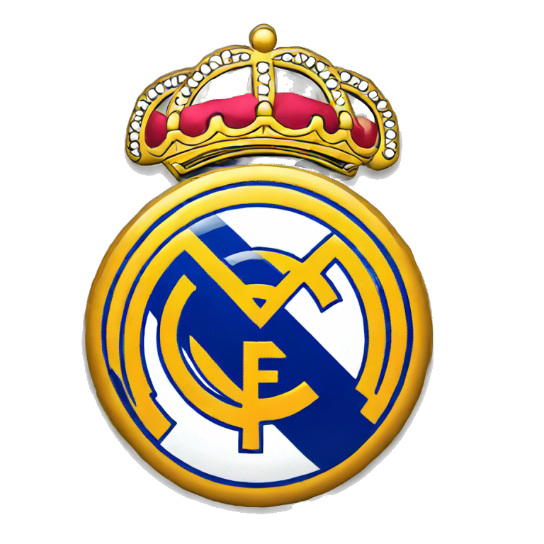 Real Madrid escudo real emoji