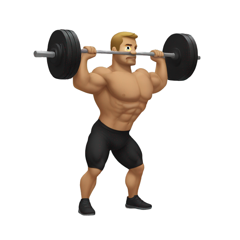 back squat strongman emoji