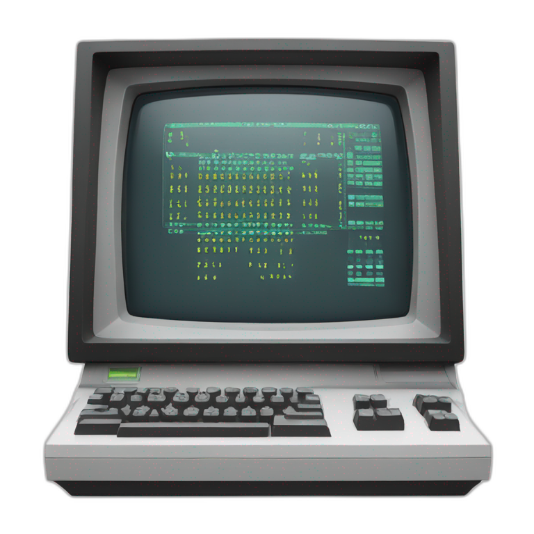 Commodore pet computer emoji