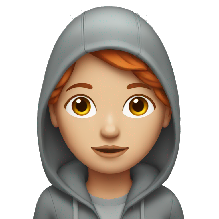 Freelancer red-haired girl  emoji