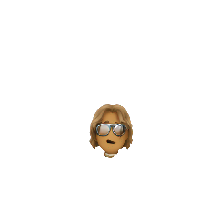 boy with glasses and stuffedanimal emoji