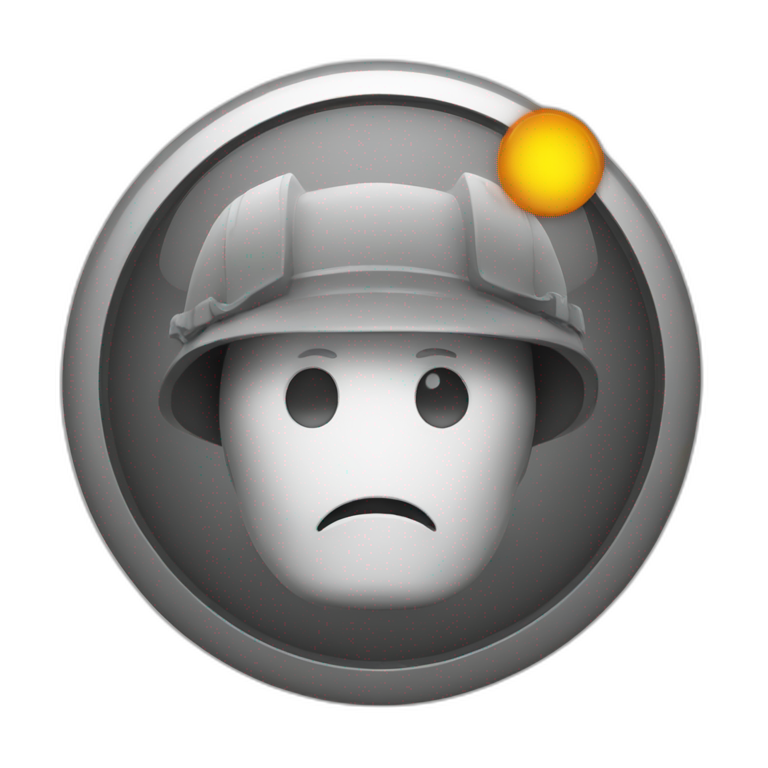 Danger nucléaire emoji