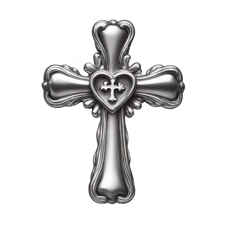 chrome hearts cross emoji | AI Emoji Generator