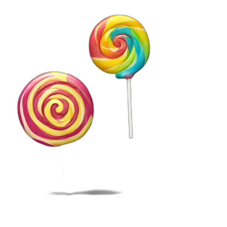 lollipop running away from responsibilities emoji