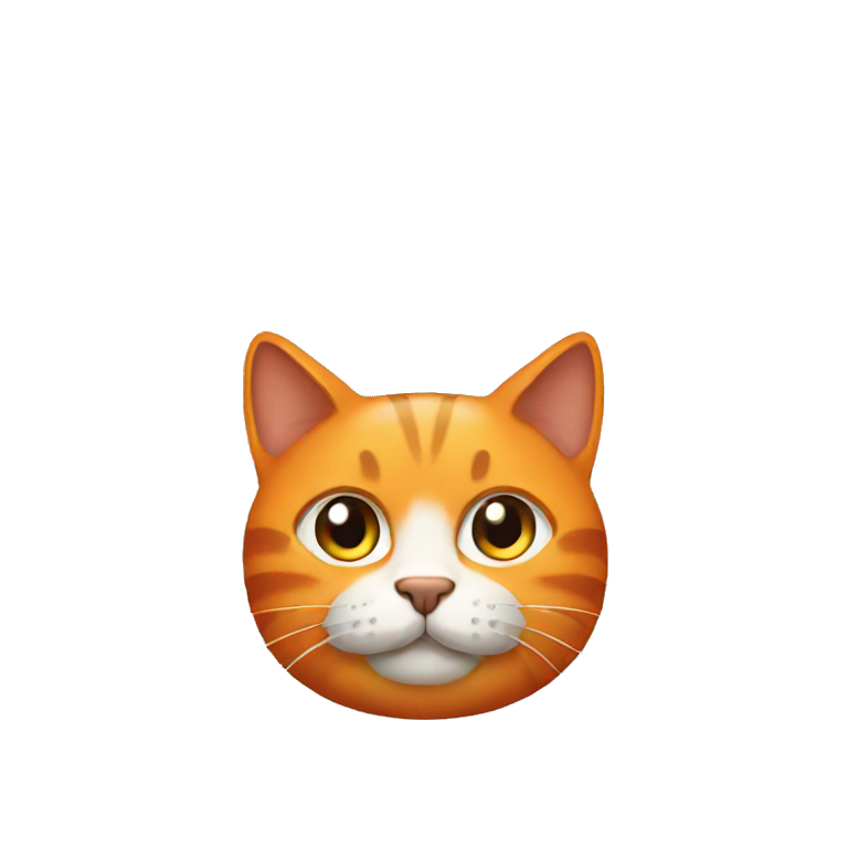 Gato naranja emoji