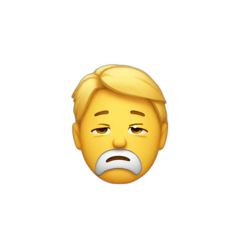 very tired emoji
