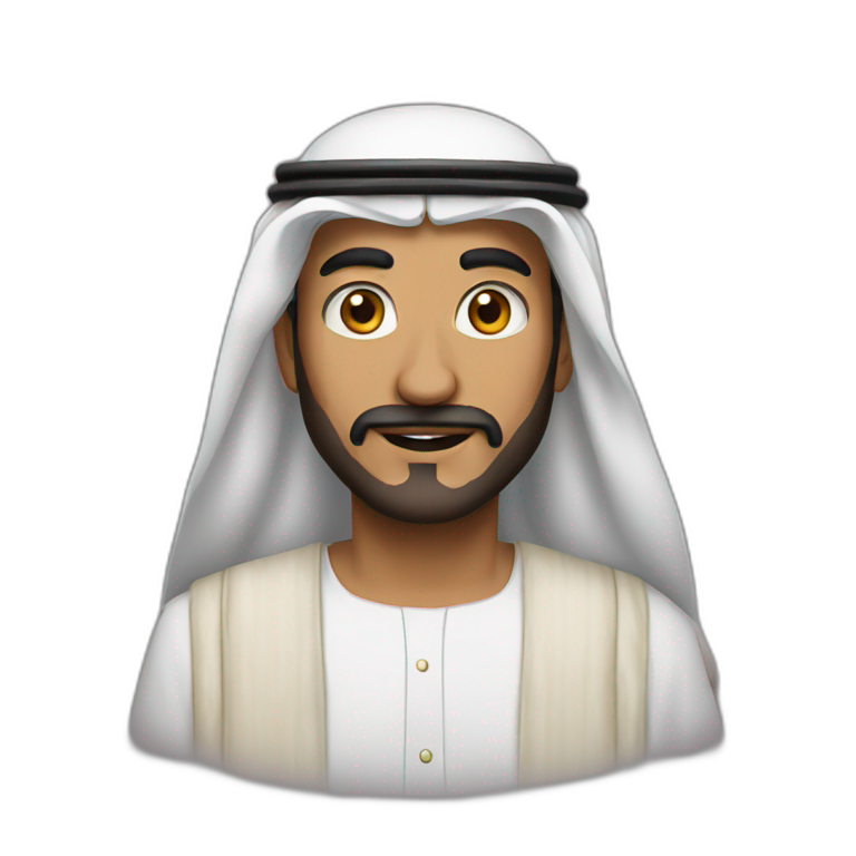 Dubai sheikh emoji