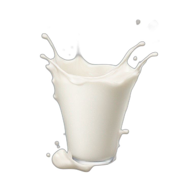 milk spilling emoji