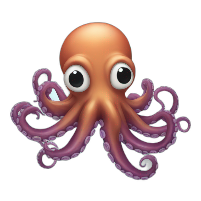the deep octopus emoji