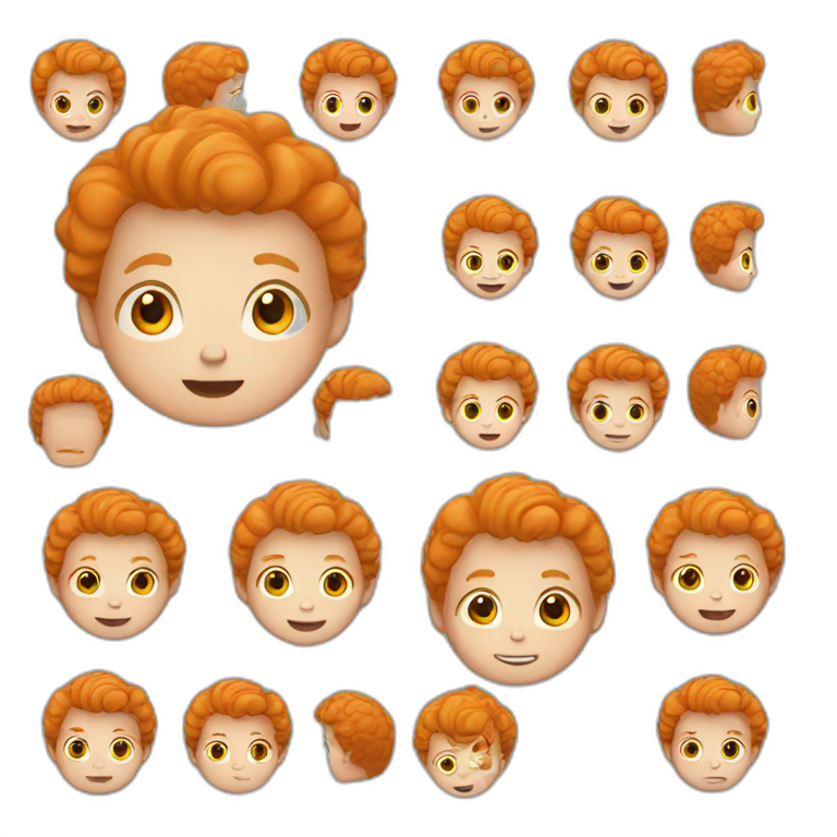 little ginger boy emoji