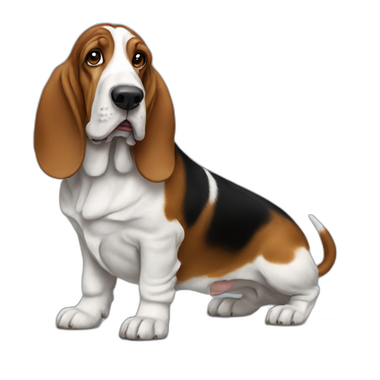 Dog-basset-hound-full-height emoji