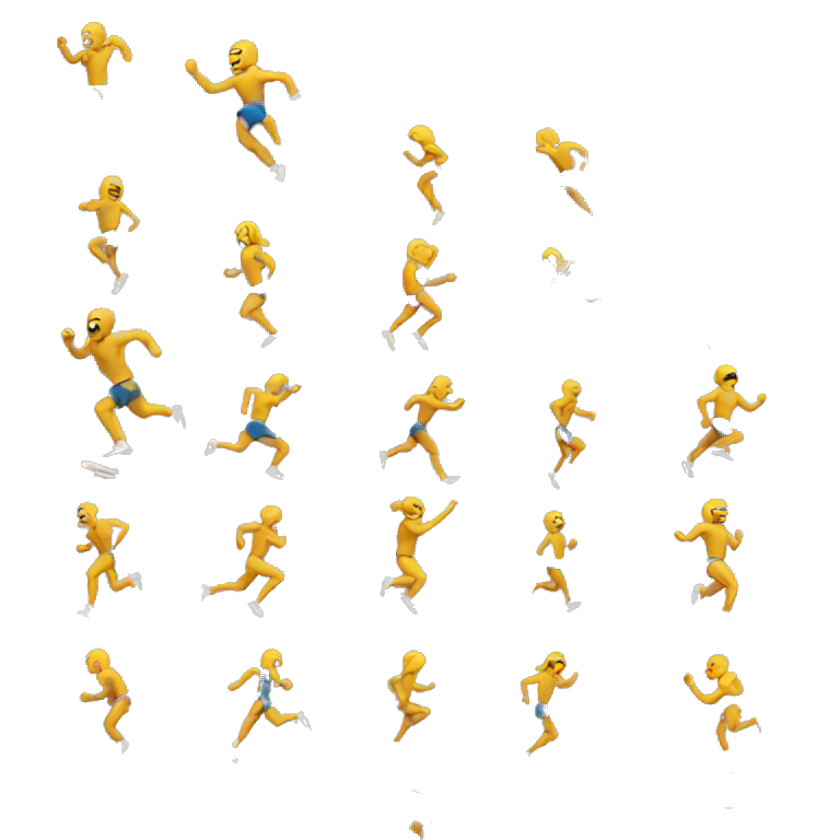 running man emoji