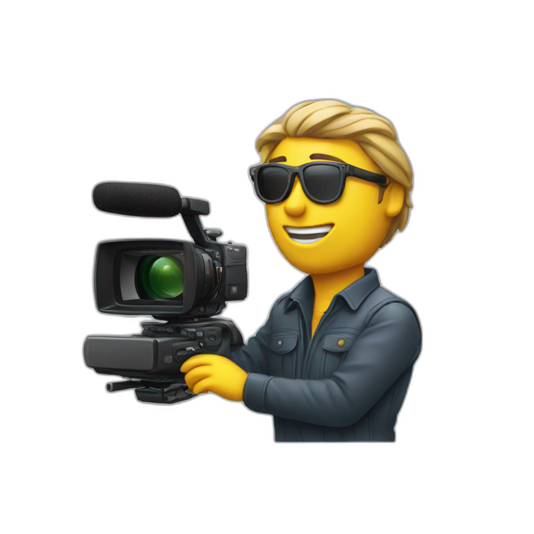 camera-operator-sony emoji