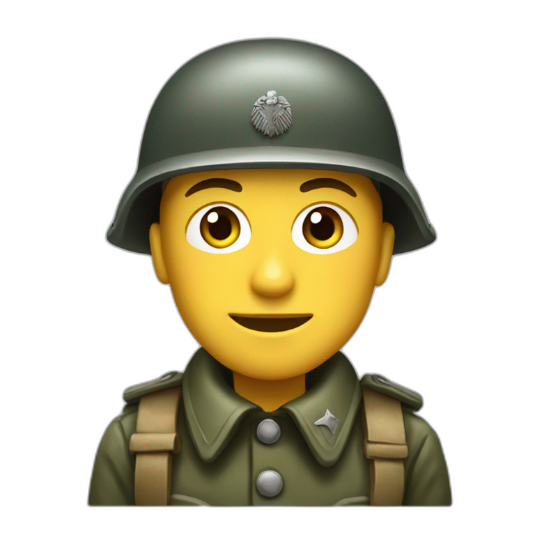 WW2 german soldier emoji