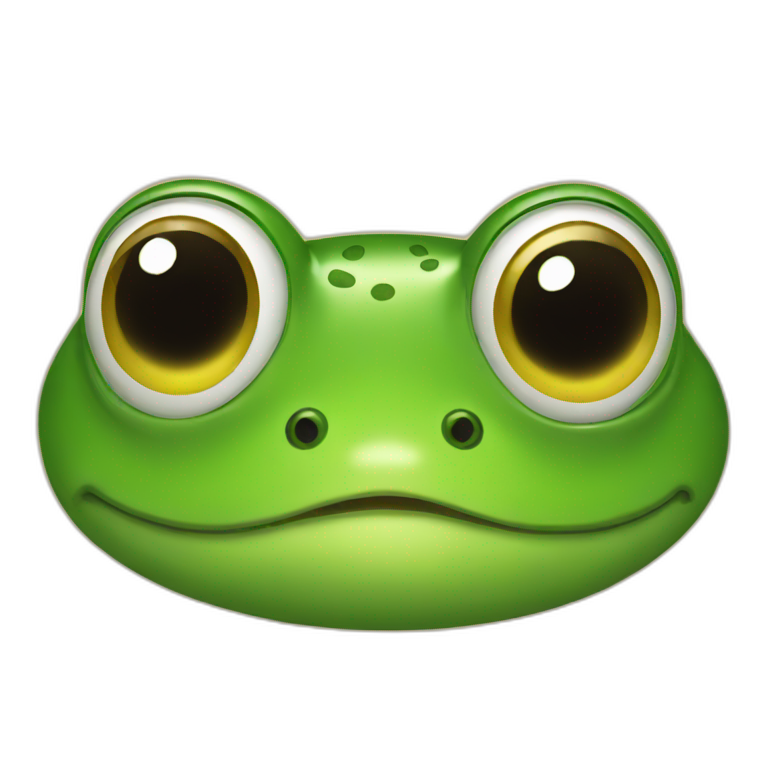 frog face emoji