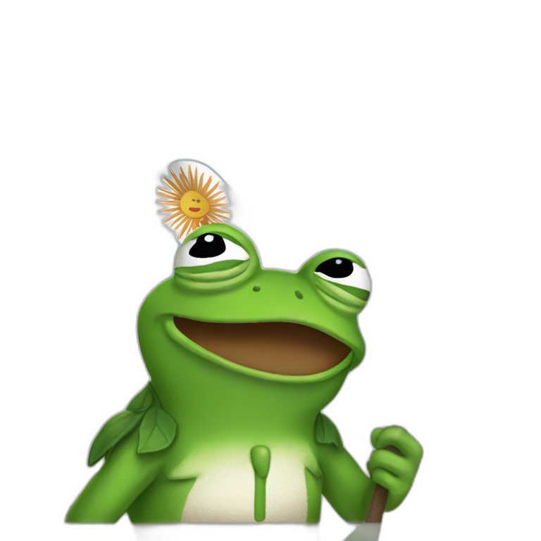 pepe-the-frog-hold-argentina-flag emoji