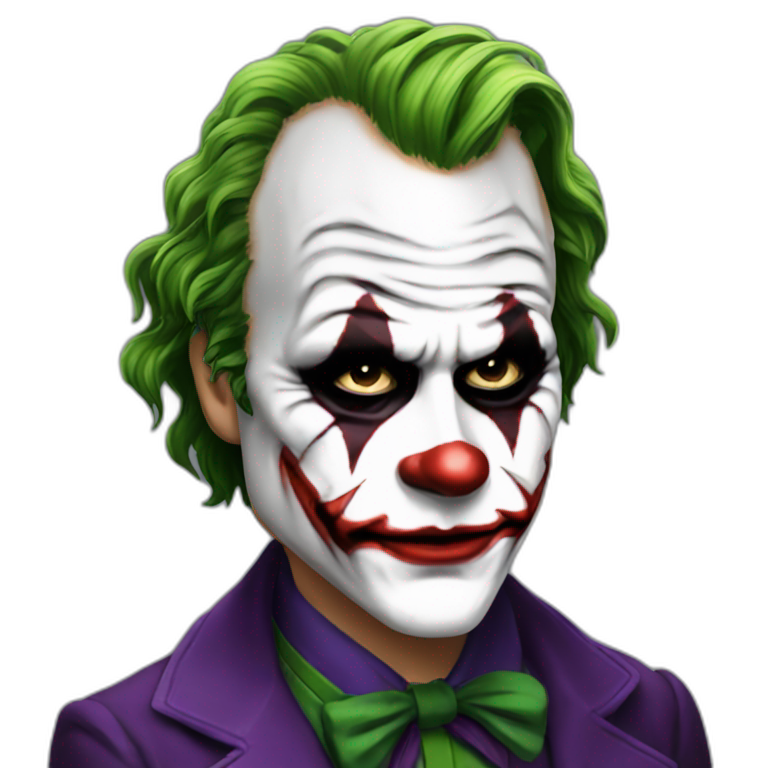 Joker heath ledger emoji