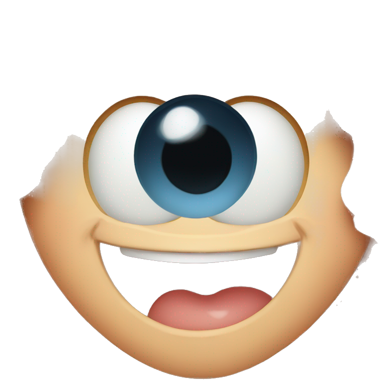 Blue eye ginger girl laughing emoji