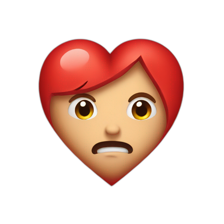 heart broke emoji