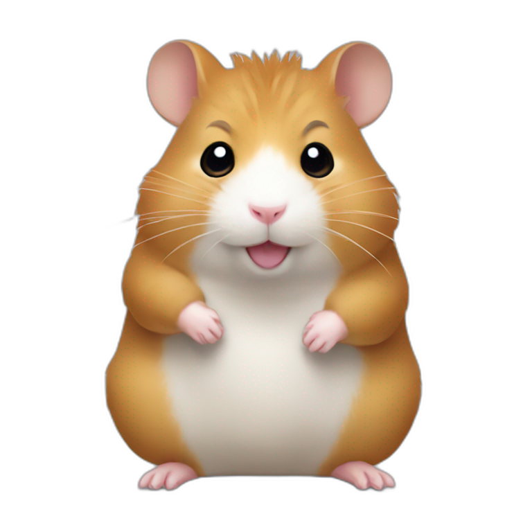 Mongolian hamster emoji
