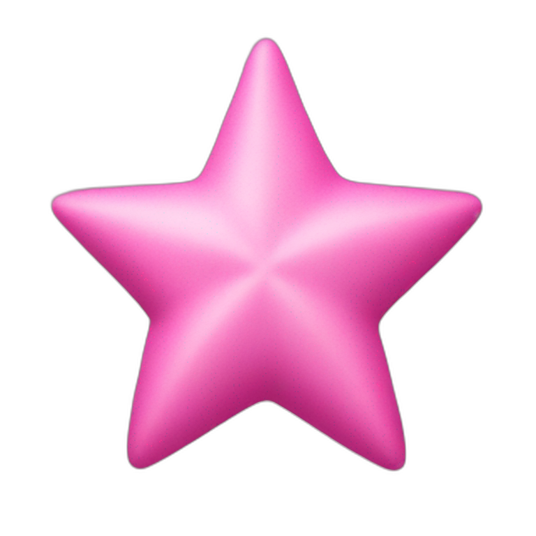 pink-star emoji