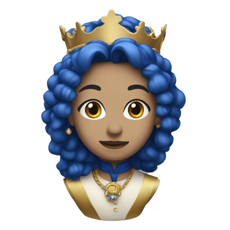 Royal blue emoji