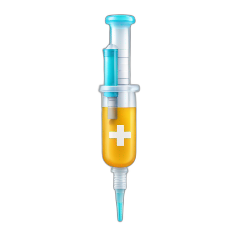 Medical syringe emoji