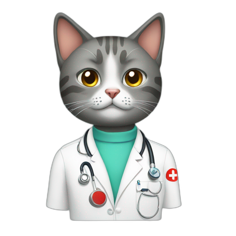 Cat Medic emoji