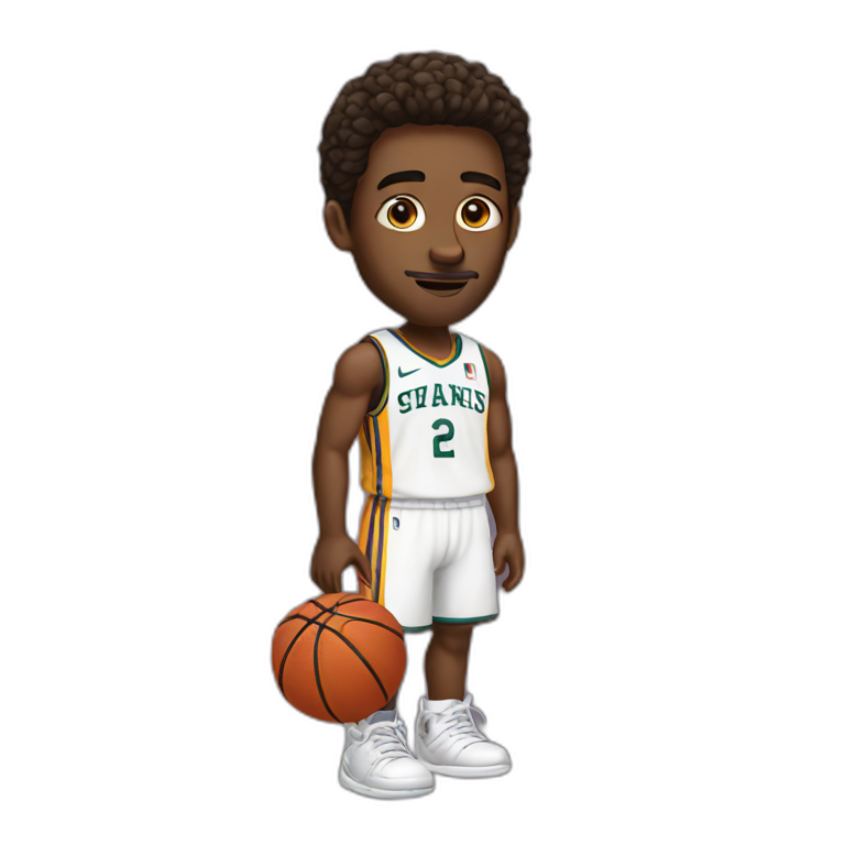 basketball player emoji