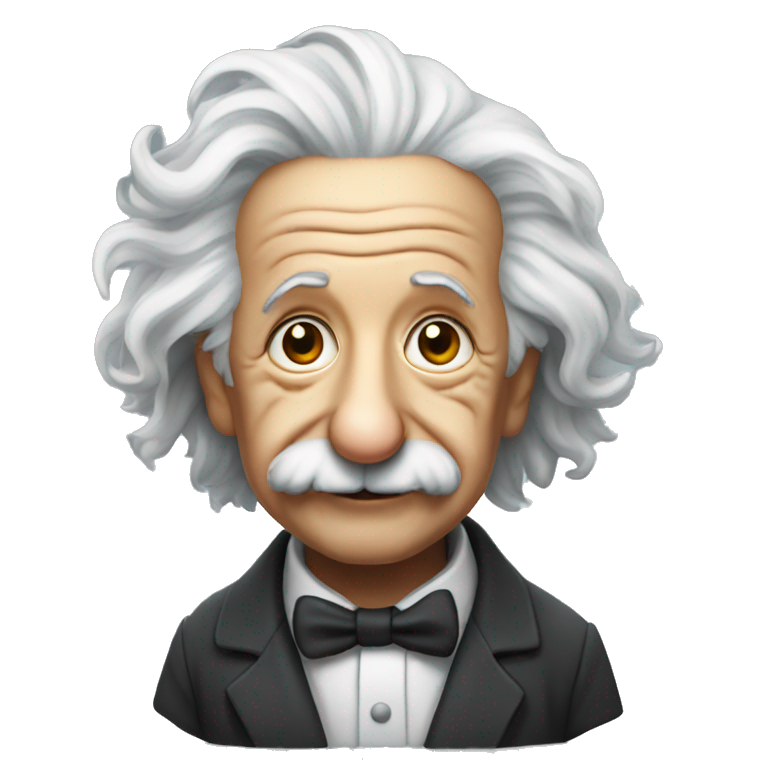 Albert Einstein  emoji
